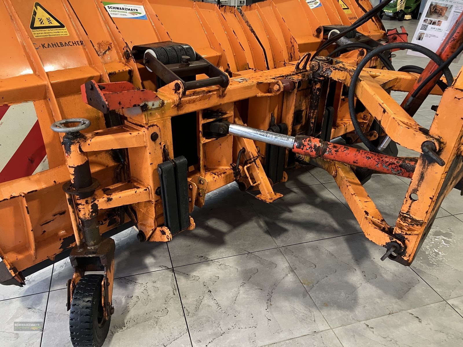 Schneeräumschild typu Kahlbacher DS 260 mit Kommunalplatte Gr. 3, Gebrauchtmaschine v Gampern (Obrázek 14)