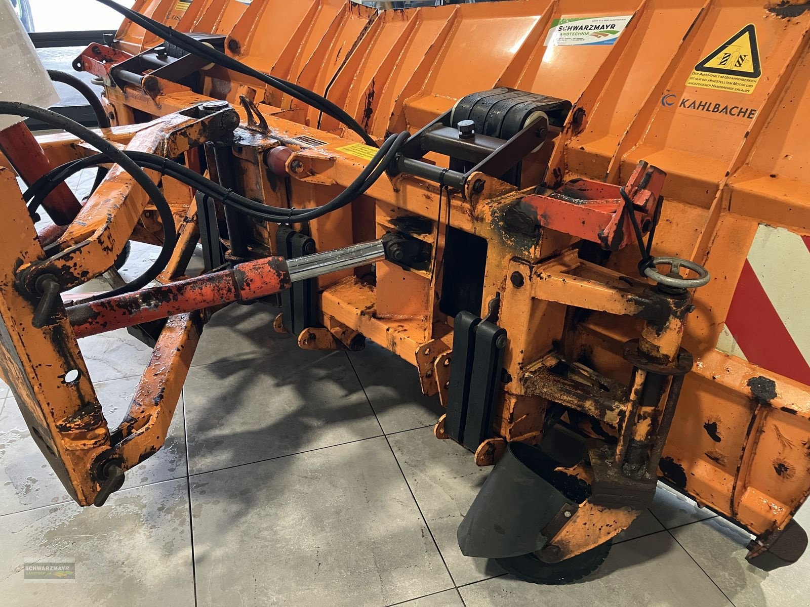 Schneeräumschild typu Kahlbacher DS 260 mit Kommunalplatte Gr. 3, Gebrauchtmaschine v Gampern (Obrázek 10)