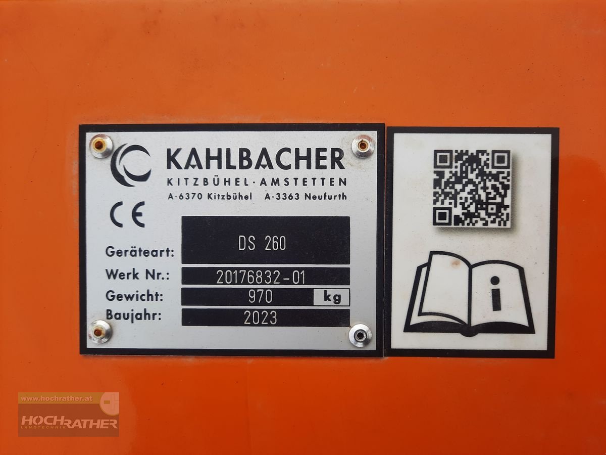 Schneeräumschild des Typs Kahlbacher DS 260, Neumaschine in Kronstorf (Bild 15)