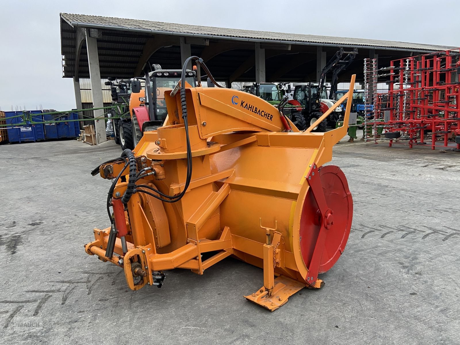 Schneeräumschild Türe ait Kahlbacher KFS 950/2600, Gebrauchtmaschine içinde Burgkirchen (resim 3)