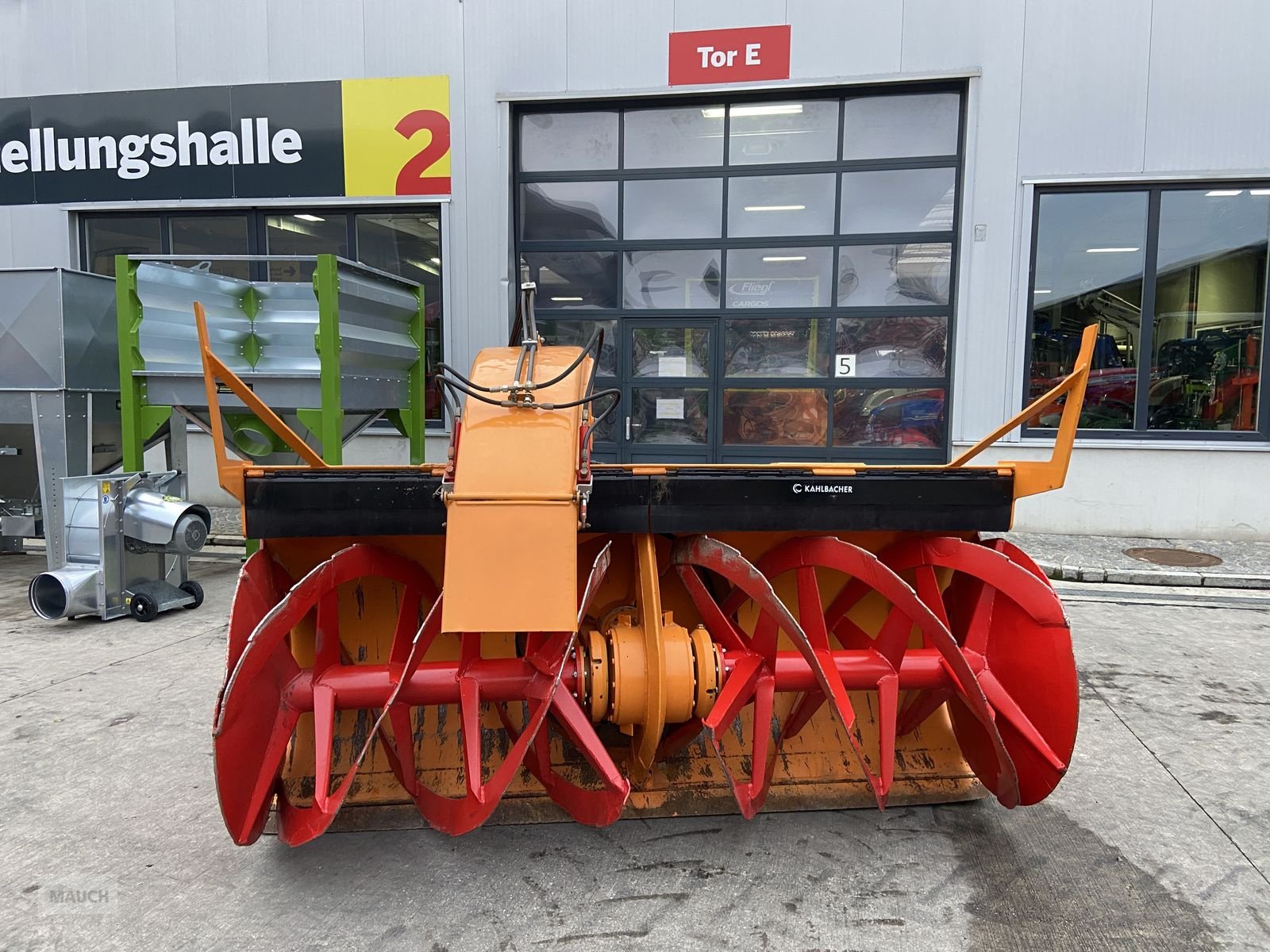Schneeräumschild Türe ait Kahlbacher KFS 950/2600, Gebrauchtmaschine içinde Burgkirchen (resim 10)