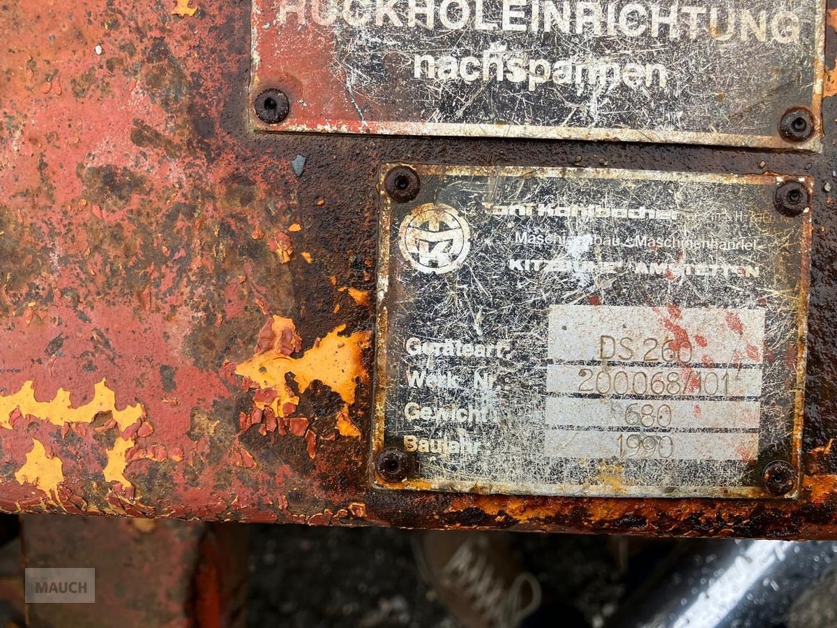 Schneeräumschild des Typs Kahlbacher Schneepflug DS 260, Gebrauchtmaschine in Eben (Bild 6)