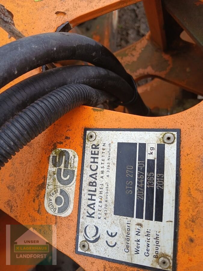 Schneeräumschild a típus Kahlbacher STS 270, Gebrauchtmaschine ekkor: Kapfenberg (Kép 10)