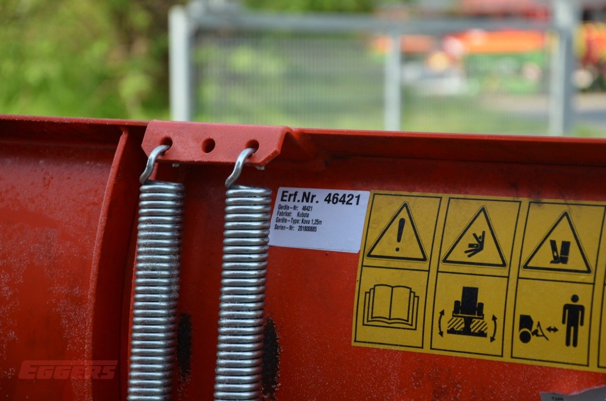 Schneeräumschild typu Kubota Kova 1,25m, Gebrauchtmaschine v Suhlendorf (Obrázek 5)