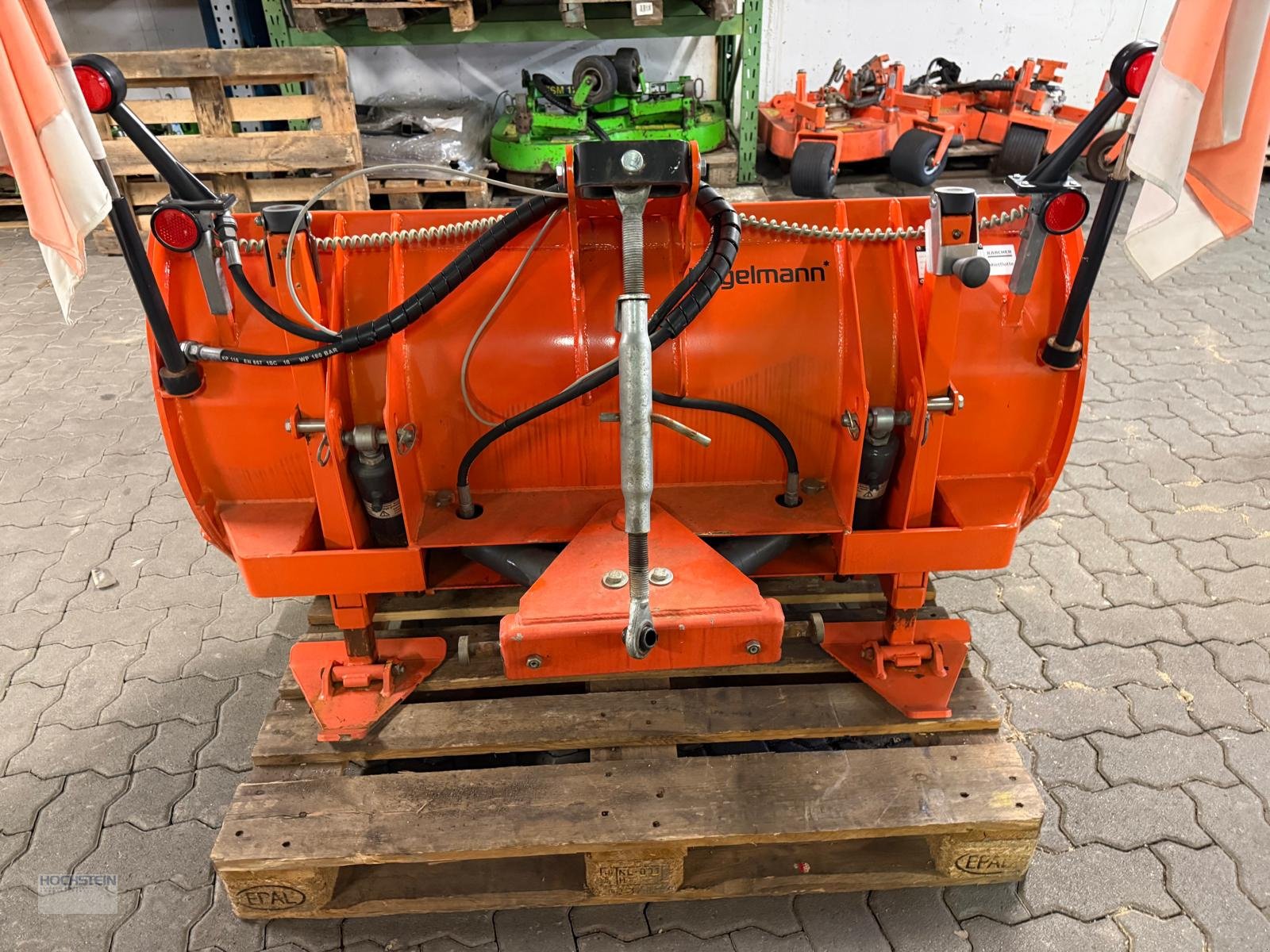 Schneeräumschild typu Kugelmann Drehklappen-Schneeräumschild B140/67, Gebrauchtmaschine v Heidelberg - Rohrbach Süd (Obrázek 2)