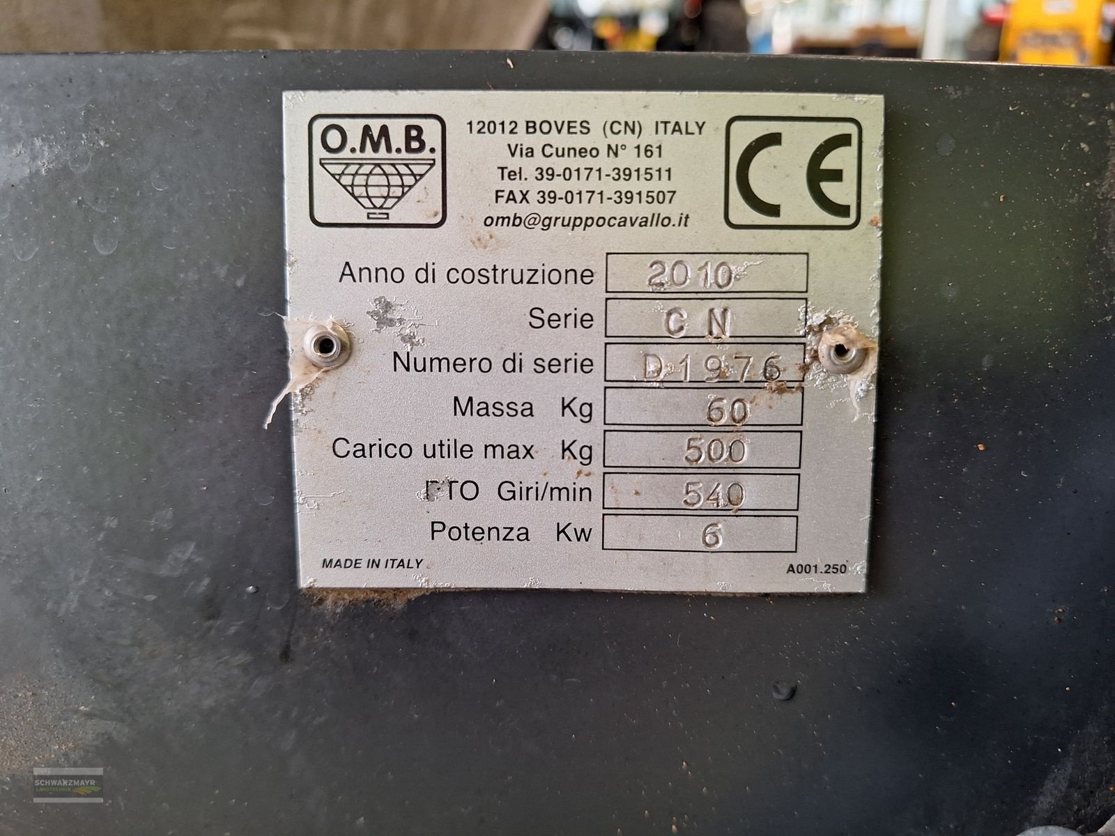 Schneeräumschild tip Landgut Cono 200, Gebrauchtmaschine in Gampern (Poză 15)