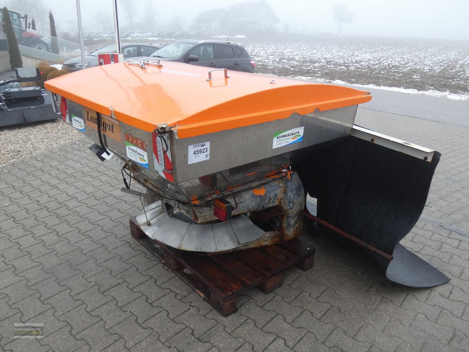 Schneeräumschild des Typs Landgut Samson 544E Streugerät, Gebrauchtmaschine in Aurolzmünster (Bild 2)