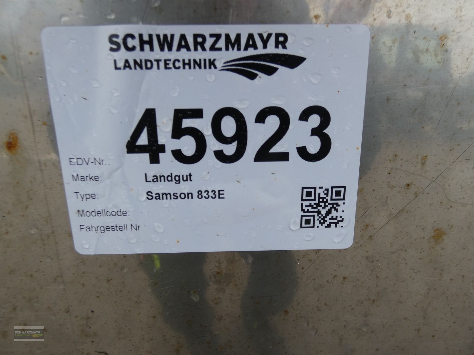 Schneeräumschild des Typs Landgut Samson 544E Streugerät, Gebrauchtmaschine in Aurolzmünster (Bild 18)