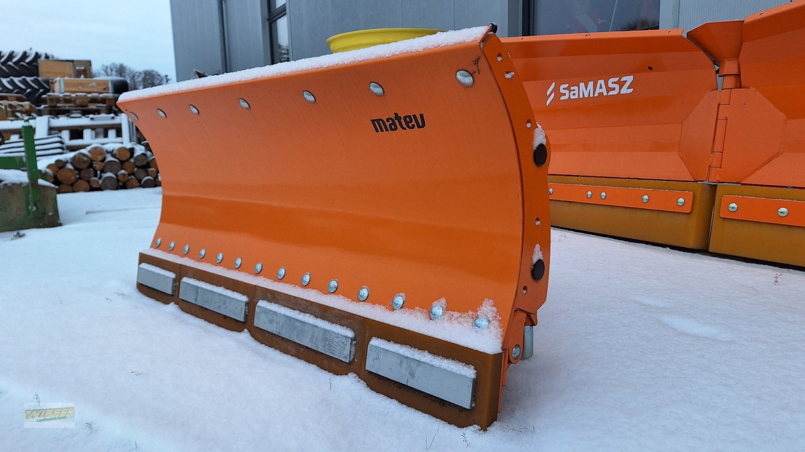 Schneeräumschild des Typs Matev SRM-SF 140ST, Neumaschine in Frauenneuharting (Bild 2)