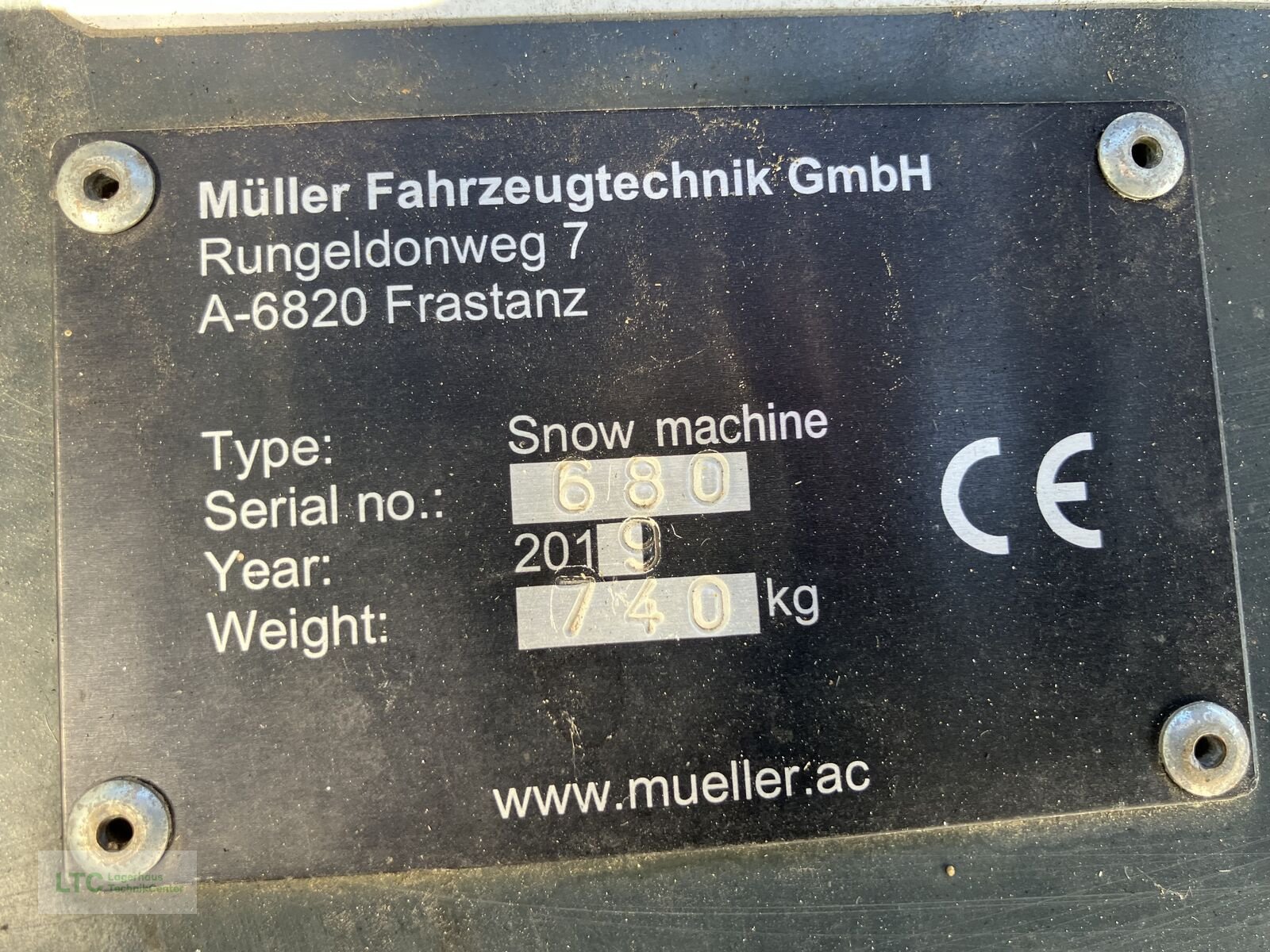 Schneeräumschild tipa Müller Loipen Spurgerät SNOW Machine, Vorführmaschine u Redlham (Slika 14)
