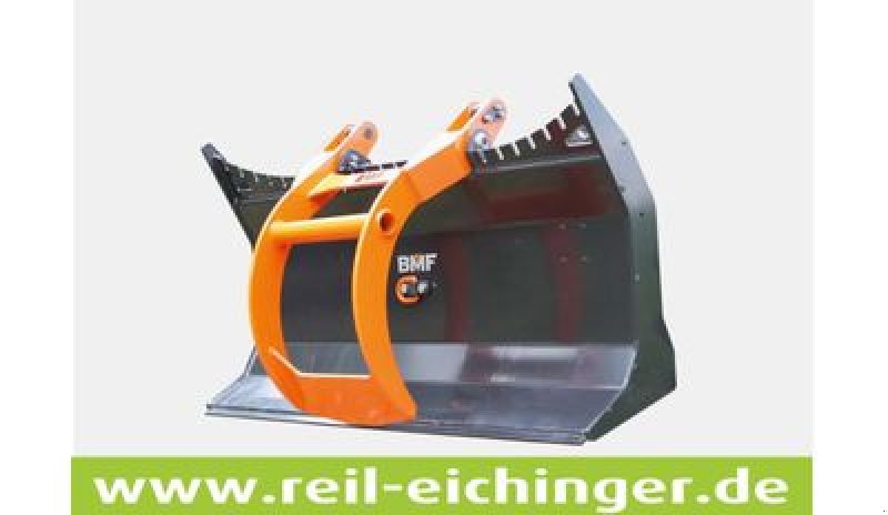 Schneeräumschild des Typs Polterschild mit Niederhalter BMF Werkzeugbox Reil & Eichinger Forstbox Seilwinde, Neumaschine in Nittenau (Bild 1)