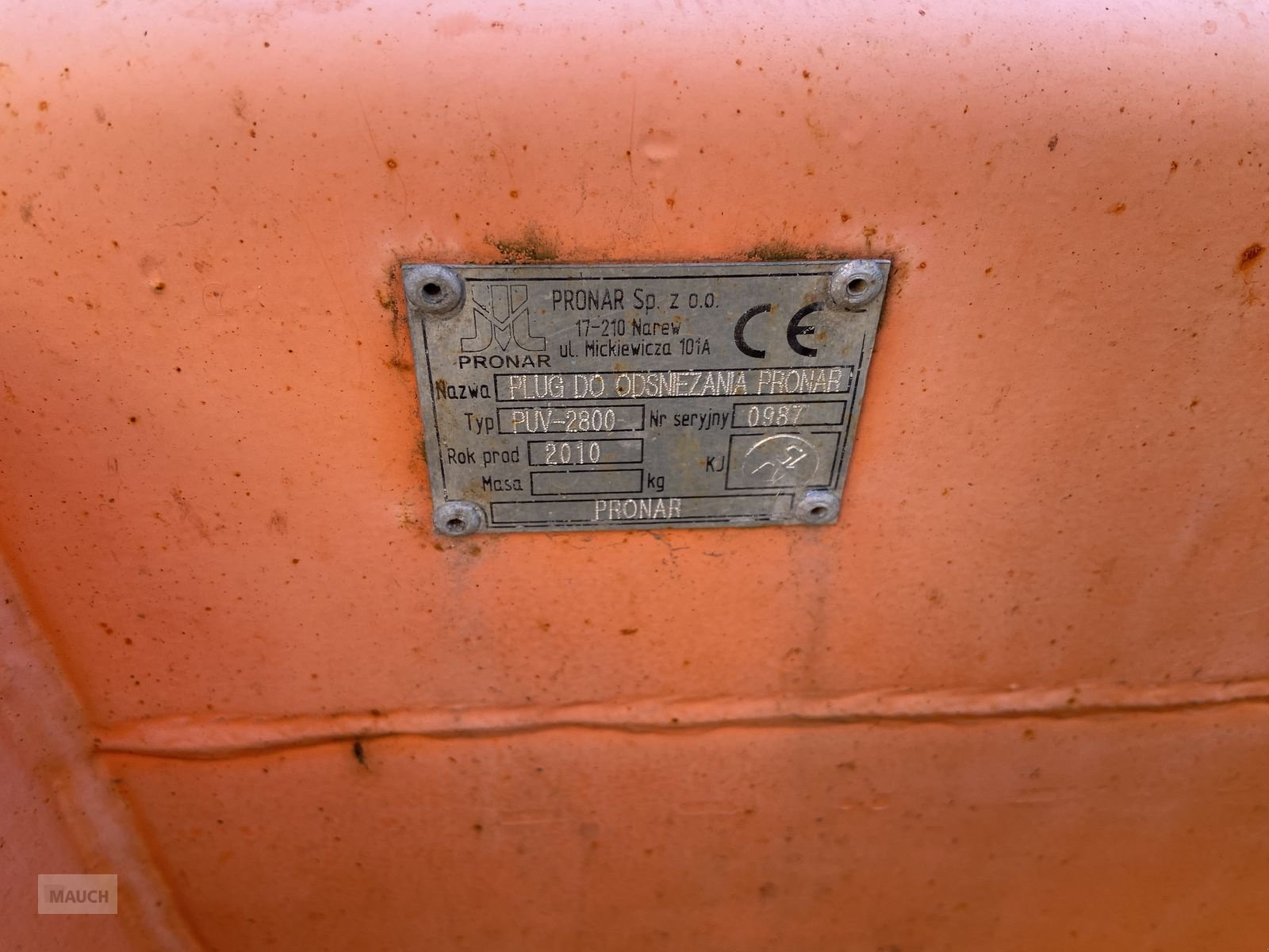 Schneeräumschild typu PRONAR Vario PUV-2800, Gebrauchtmaschine v Burgkirchen (Obrázok 10)