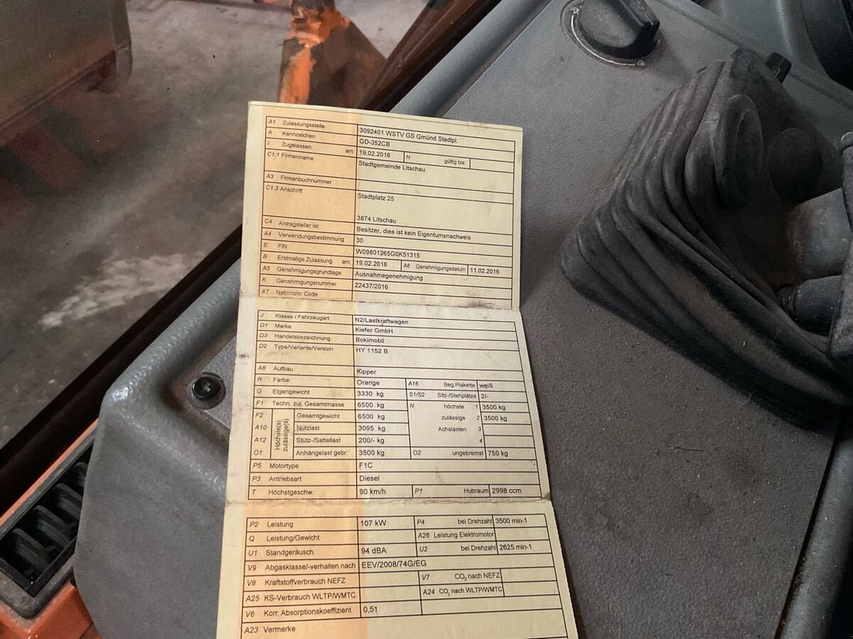 Schneeräumschild typu Reform Kiefer Bokimobil HY 1152 B, Gebrauchtmaschine v Zwettl (Obrázek 23)