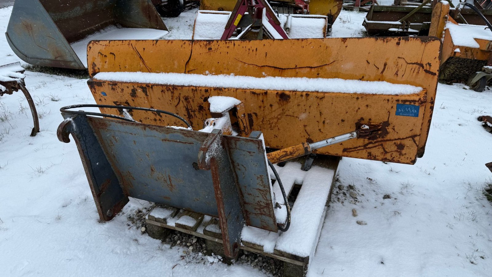 Schneeräumschild a típus SaMASZ 2.1 m sneplov, Gebrauchtmaschine ekkor: Hadsten (Kép 1)