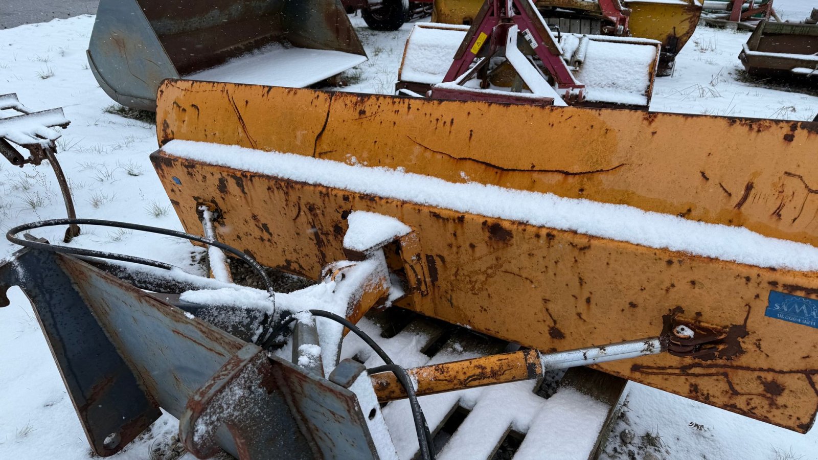 Schneeräumschild a típus SaMASZ 2.1 m sneplov, Gebrauchtmaschine ekkor: Hadsten (Kép 2)