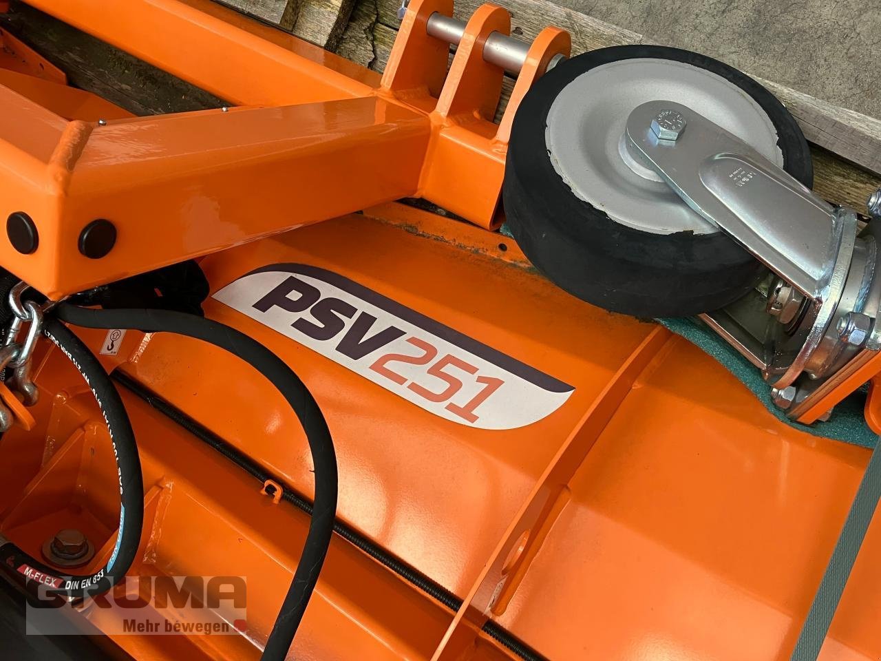 Schneeräumschild des Typs SaMASZ PSV 251 P, Neumaschine in Friedberg-Derching (Bild 4)