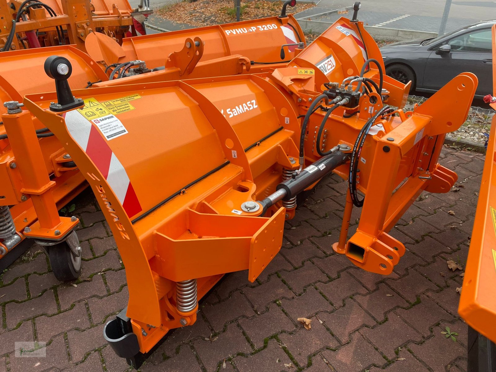 Schneeräumschild des Typs SaMASZ PSV 251, Neumaschine in Bad Kötzting (Bild 4)