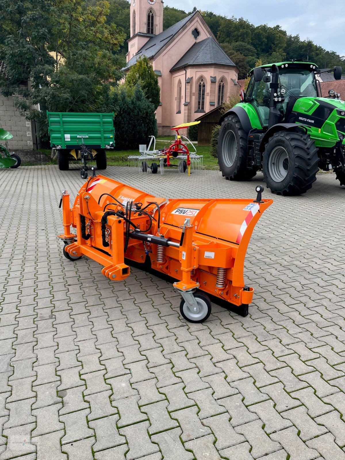 Schneeräumschild des Typs SaMASZ PSV 251, Neumaschine in Treuchtlingen (Bild 2)