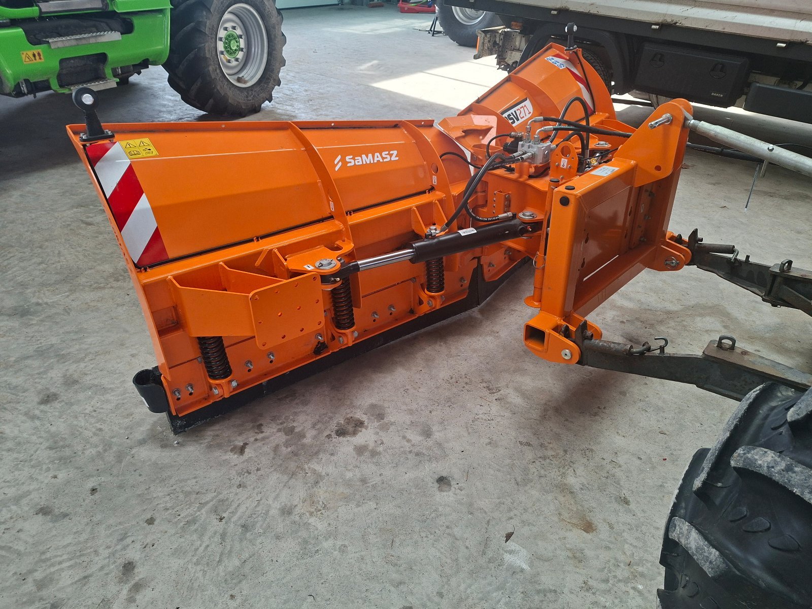 Schneeräumschild tipa SaMASZ PSV 271, Neumaschine u Cham (Slika 2)