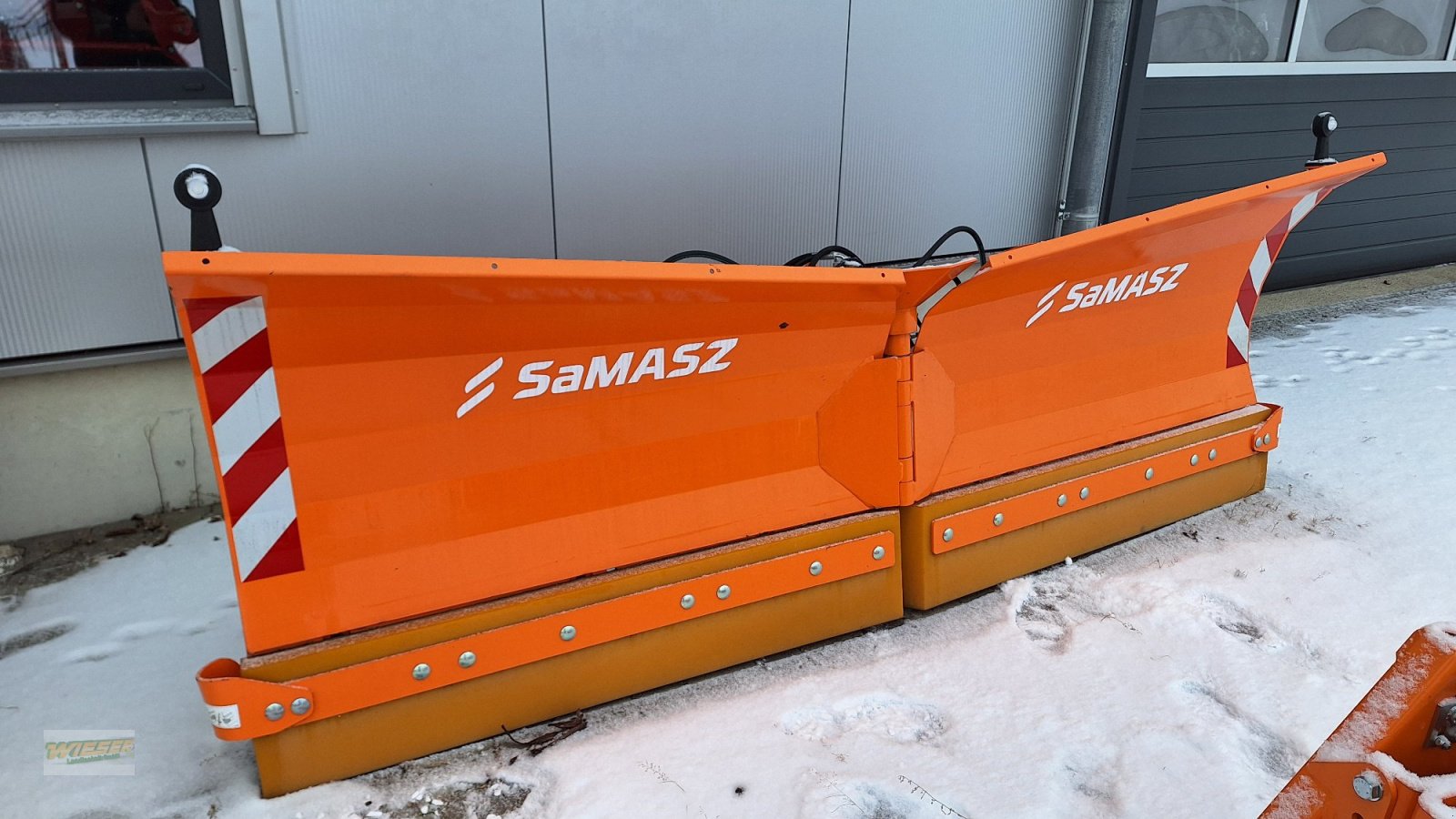 Schneeräumschild des Typs SaMASZ PSV 271, Neumaschine in Frauenneuharting (Bild 1)