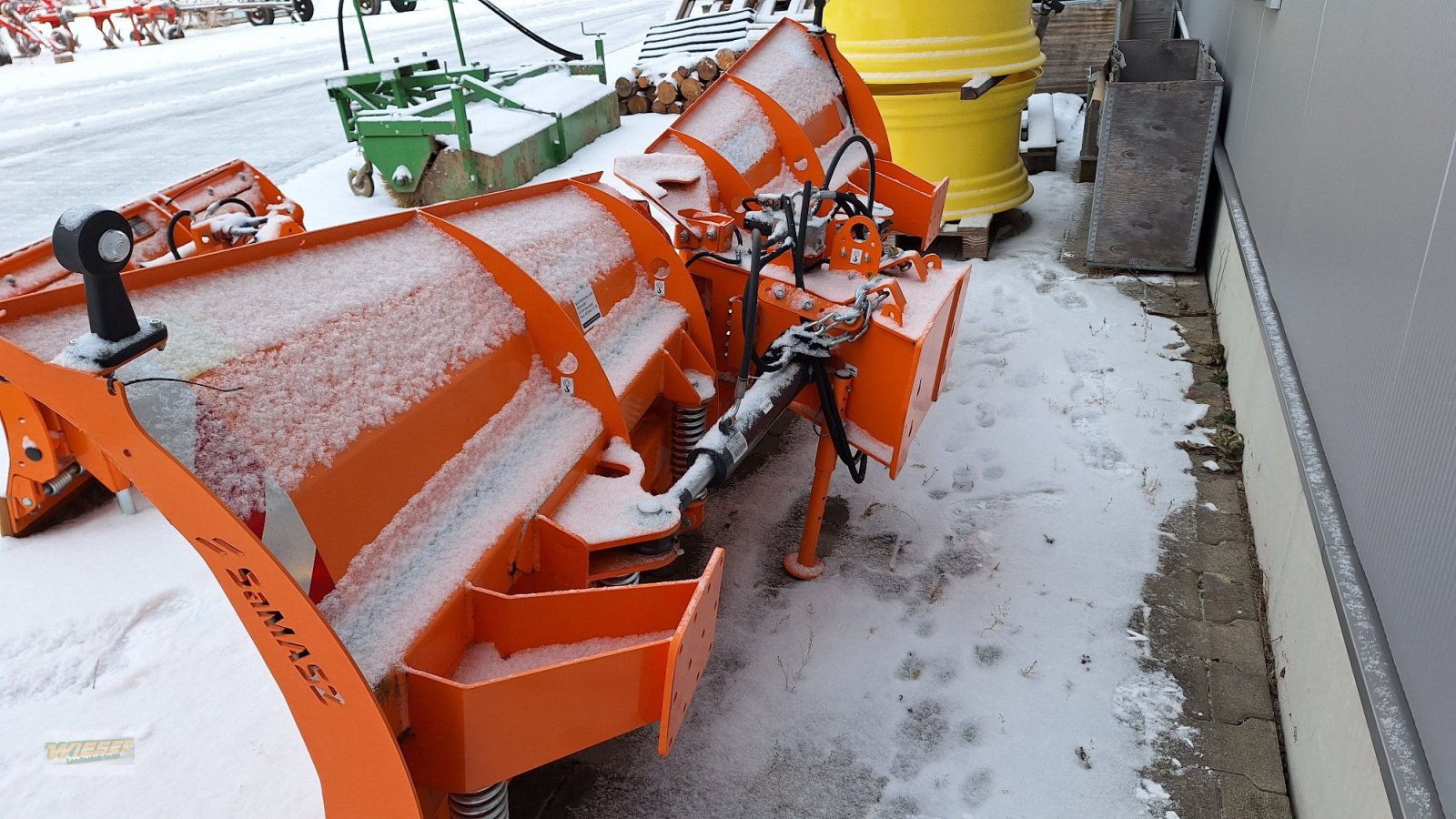 Schneeräumschild des Typs SaMASZ PSV 271, Neumaschine in Frauenneuharting (Bild 3)
