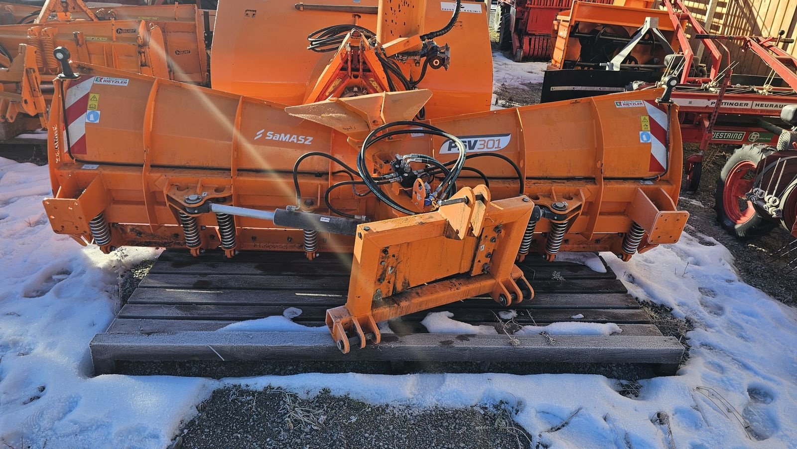 Schneeräumschild del tipo SaMASZ PSV 301, Gebrauchtmaschine en Ried im Oberinntal (Imagen 2)