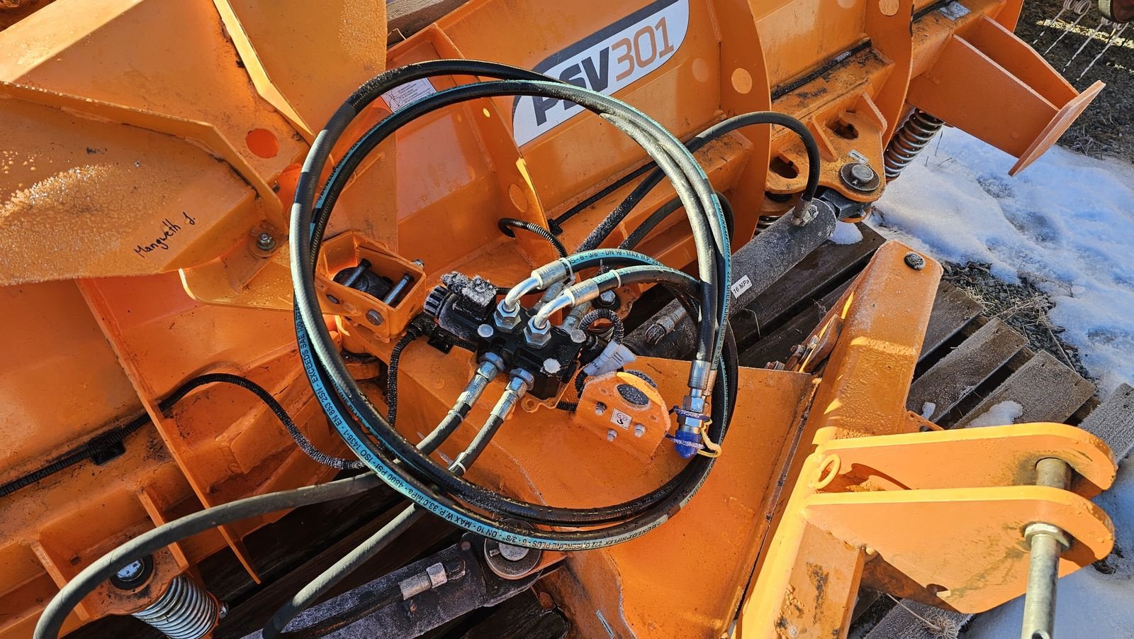 Schneeräumschild del tipo SaMASZ PSV 301, Gebrauchtmaschine en Ried im Oberinntal (Imagen 5)