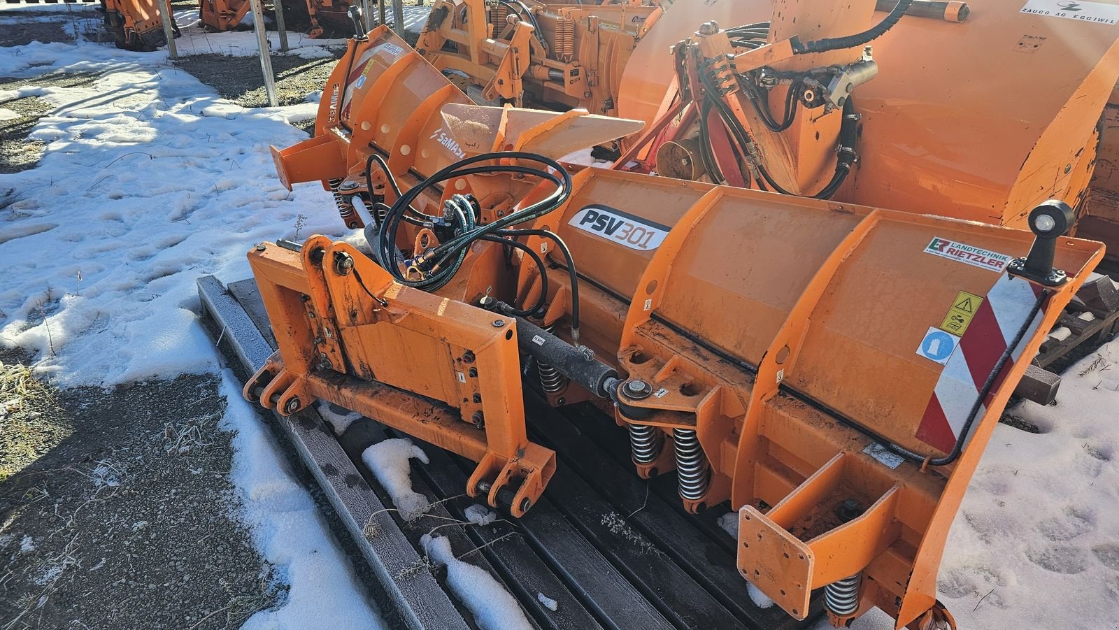 Schneeräumschild del tipo SaMASZ PSV 301, Gebrauchtmaschine en Ried im Oberinntal (Imagen 4)