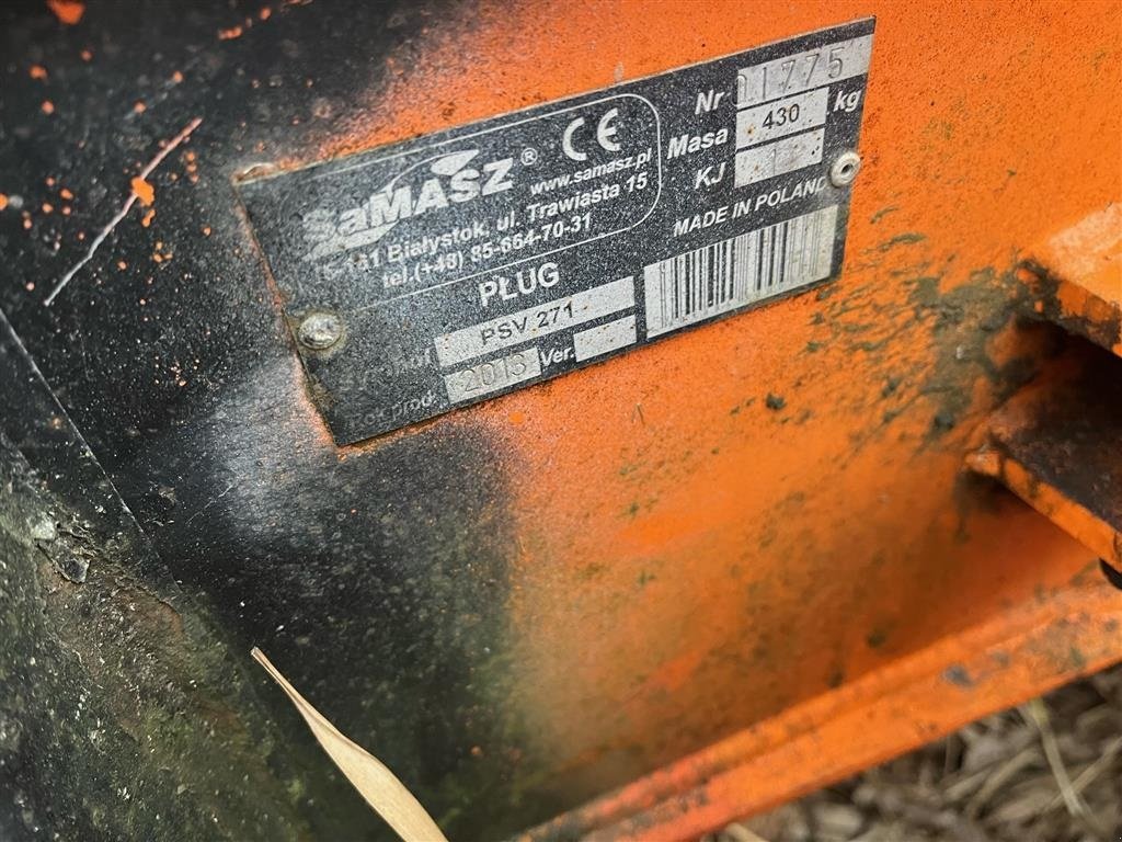 Schneeräumschild tip SaMASZ PSV271, Gebrauchtmaschine in Sakskøbing (Poză 2)