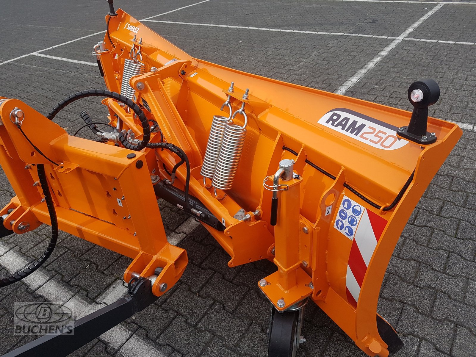 Schneeräumschild des Typs SaMASZ RAM 250, Neumaschine in Olpe (Bild 3)