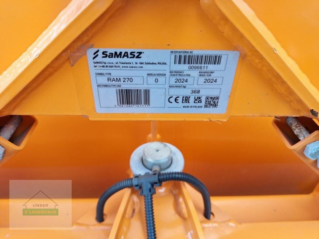 Schneeräumschild typu SaMASZ RAM 270, Gebrauchtmaschine v Schlitters (Obrázek 3)