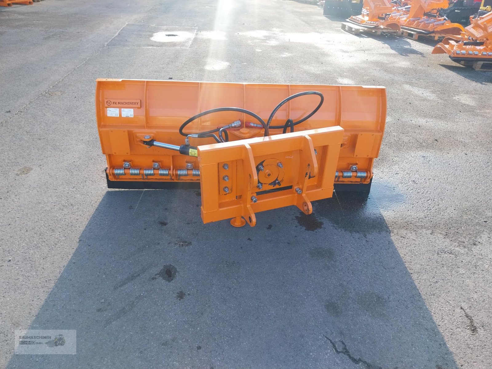 Schneeräumschild Türe ait Schmid Schneeschild 1,8m, Neumaschine içinde Stetten (resim 3)