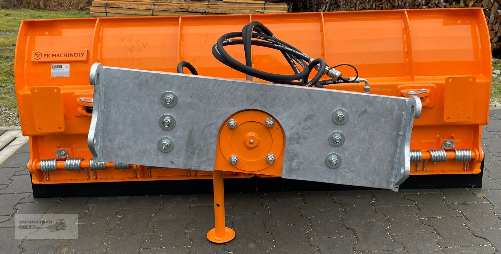 Schneeräumschild Türe ait Schmid Schneeschild 1,8m, Neumaschine içinde Stetten (resim 5)