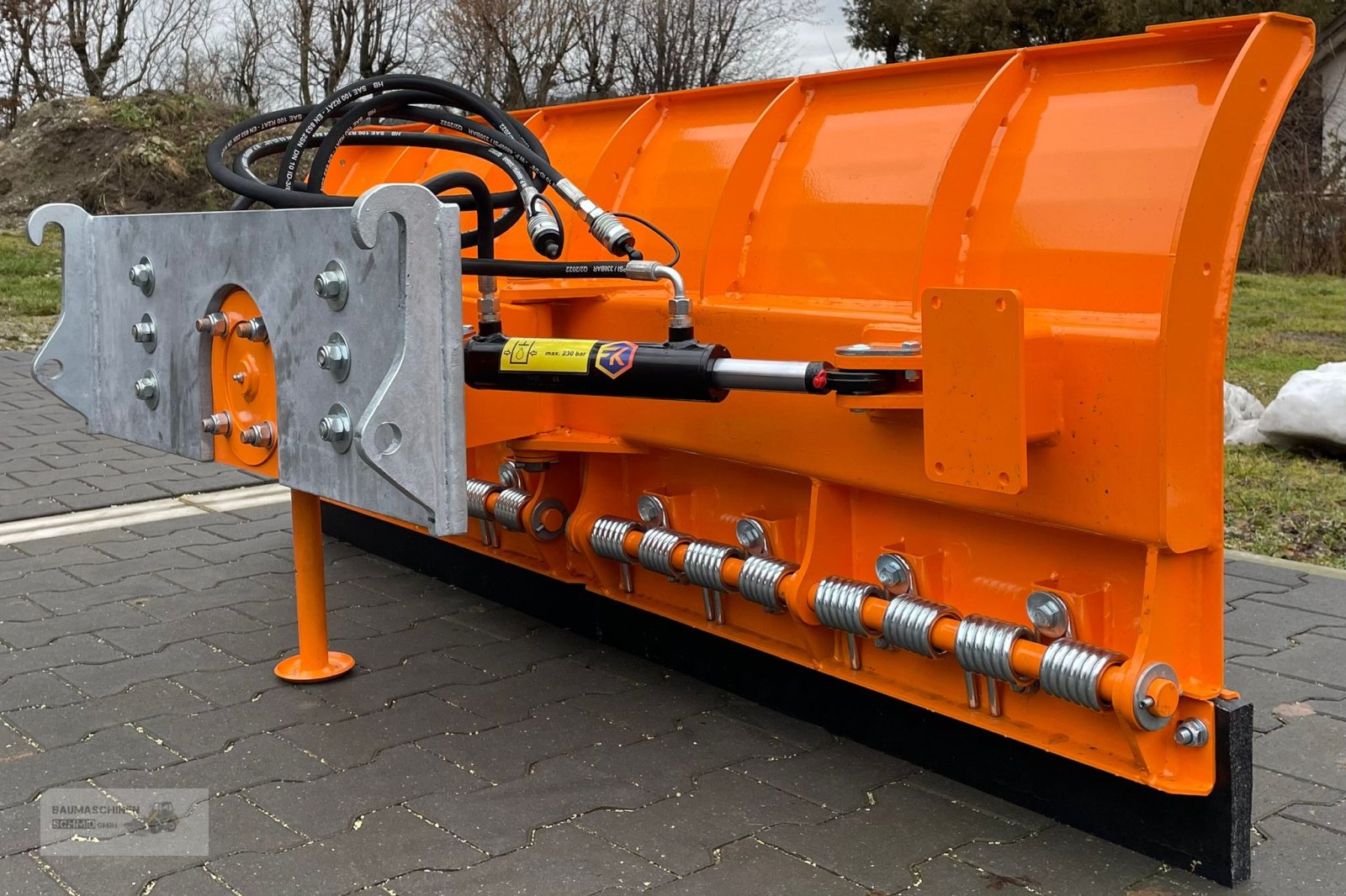 Schneeräumschild Türe ait Schmid Schneeschild 1,8m, Neumaschine içinde Stetten (resim 6)