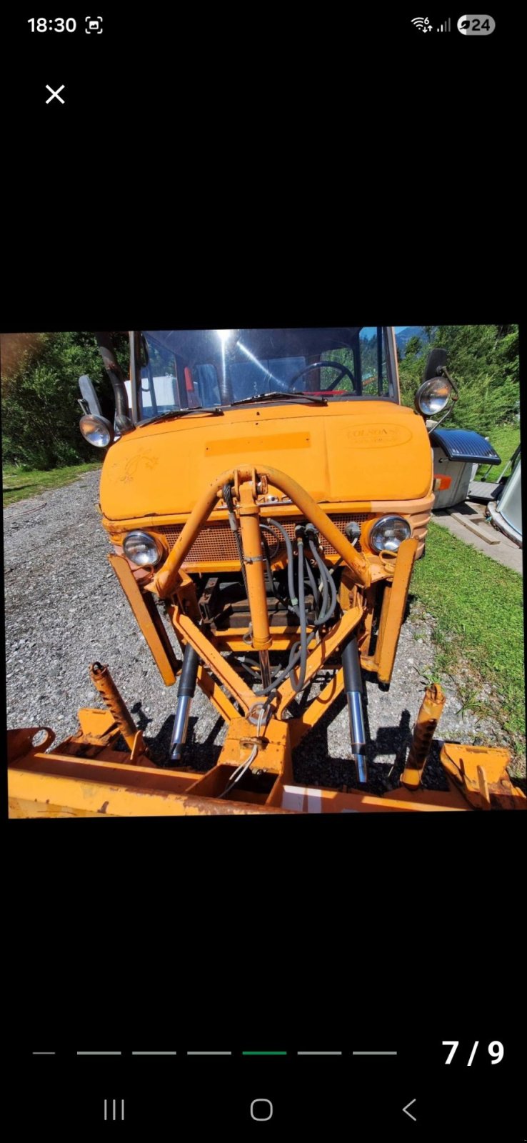 Schneeräumschild typu Schmidt 2,50m, Gebrauchtmaschine v molln (Obrázek 3)