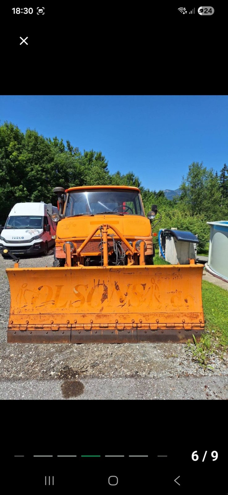 Schneeräumschild typu Schmidt 2,50m, Gebrauchtmaschine v molln (Obrázek 1)