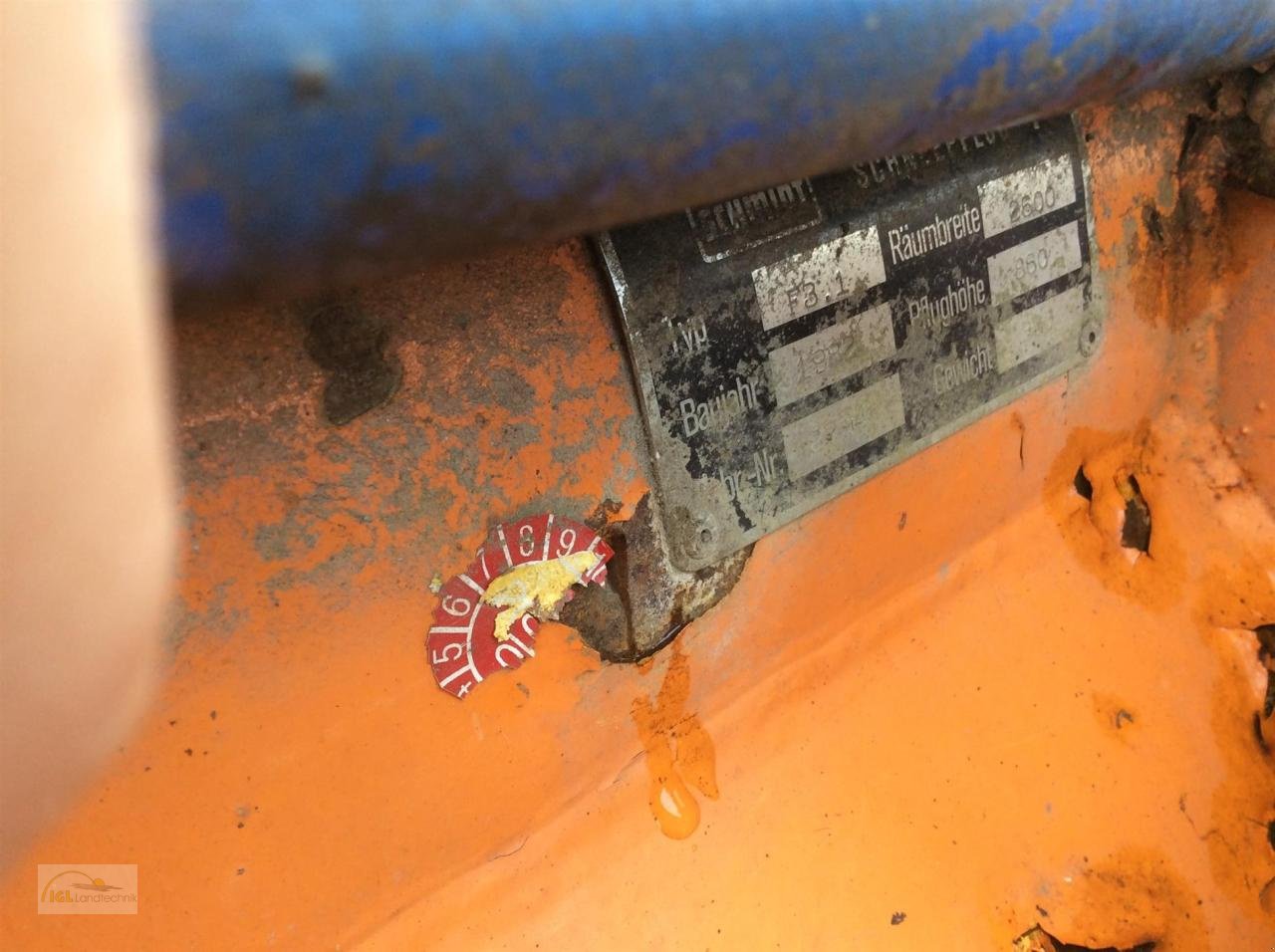 Schneeräumschild typu Schmidt F3.1 2600 mm, Gebrauchtmaschine v Pfreimd (Obrázek 3)