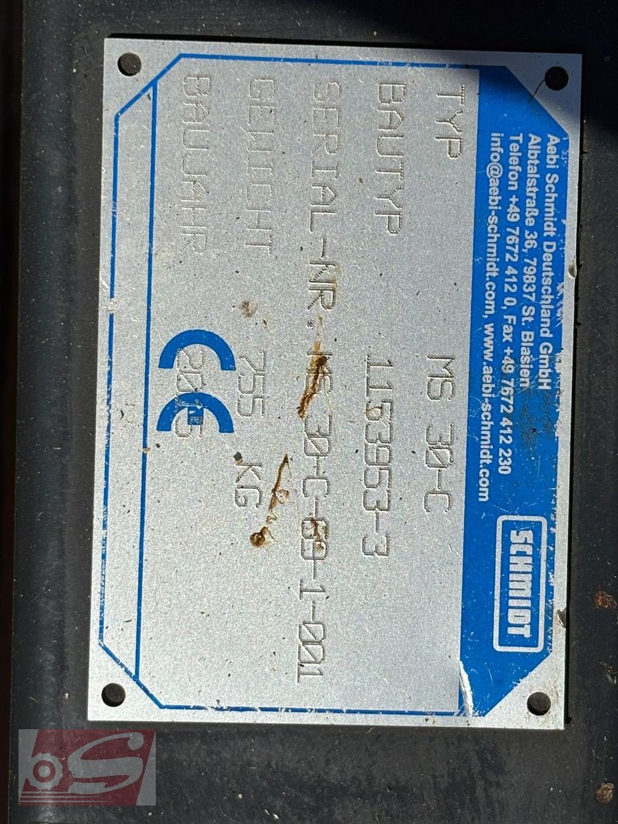 Schneeräumschild типа Schmidt MS 30 C, Gebrauchtmaschine в Offenhausen (Фотография 7)