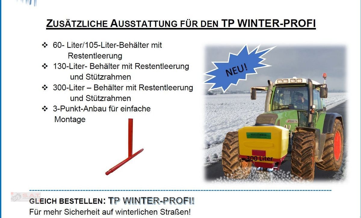 Schneeräumschild des Typs Sonstige AKTION-Salz und Splitstreuer Winterprofi 12 Volt, Neumaschine in Eberschwang (Bild 13)