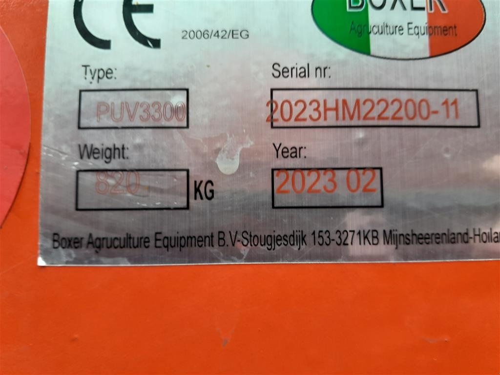 Schneeräumschild typu Sonstige BOXER AGRI, Gebrauchtmaschine v Rødekro (Obrázek 9)