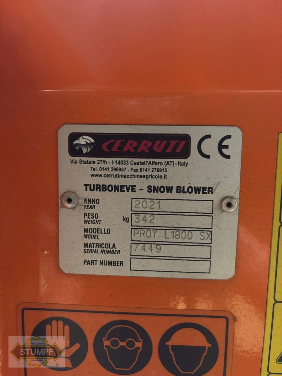 Schneeräumschild typu Sonstige CERRUTi PROFY HY 450-450, Gebrauchtmaschine v Grafenstein (Obrázek 2)
