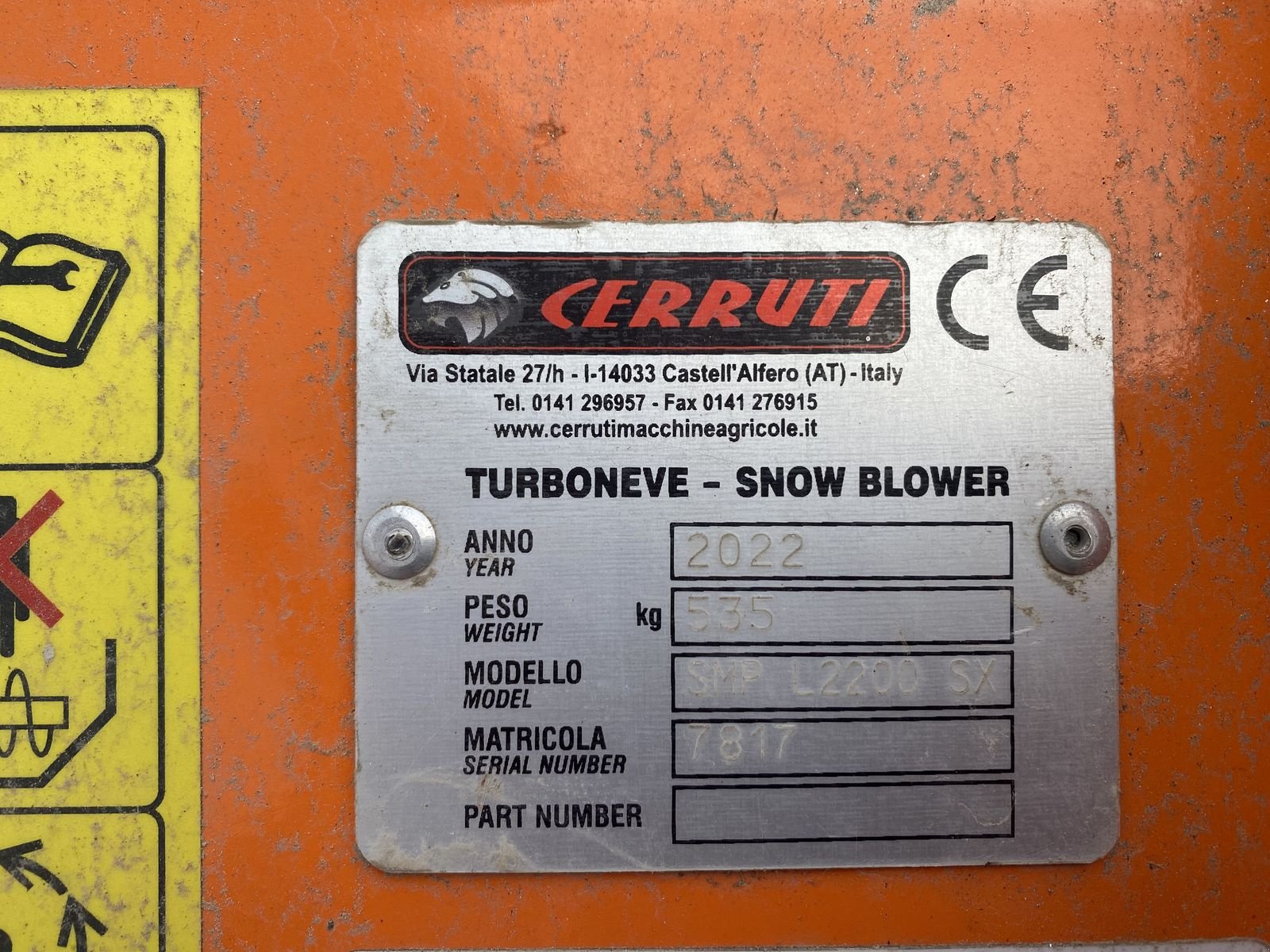 Schneeräumschild of the type Sonstige Cerruti Super Middle Plus 500- 550 2200, Gebrauchtmaschine in Ried im Oberinntal (Picture 10)