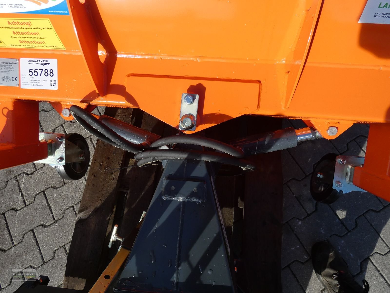 Schneeräumschild des Typs Sonstige Giant Schneeschild 1500mm, Neumaschine in Aurolzmünster (Bild 10)