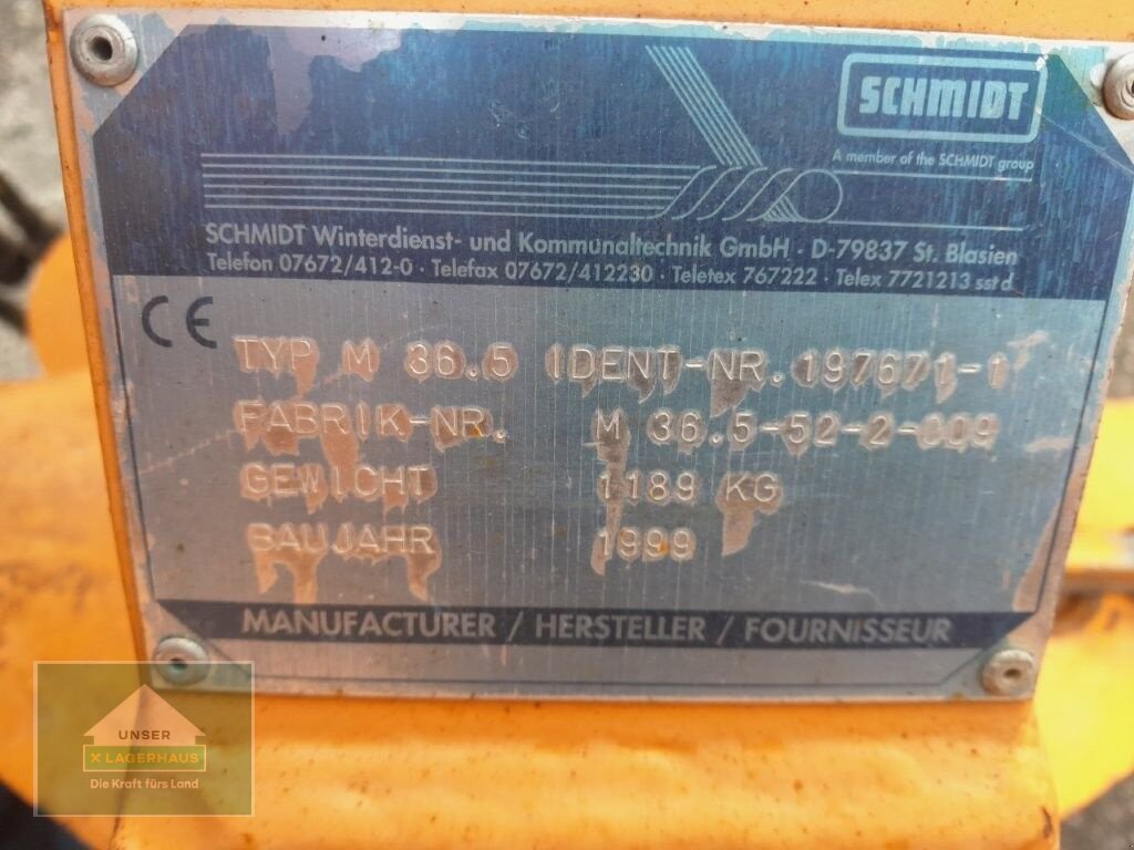 Schneeräumschild typu Sonstige M 36,5, Gebrauchtmaschine v Lambach (Obrázek 4)