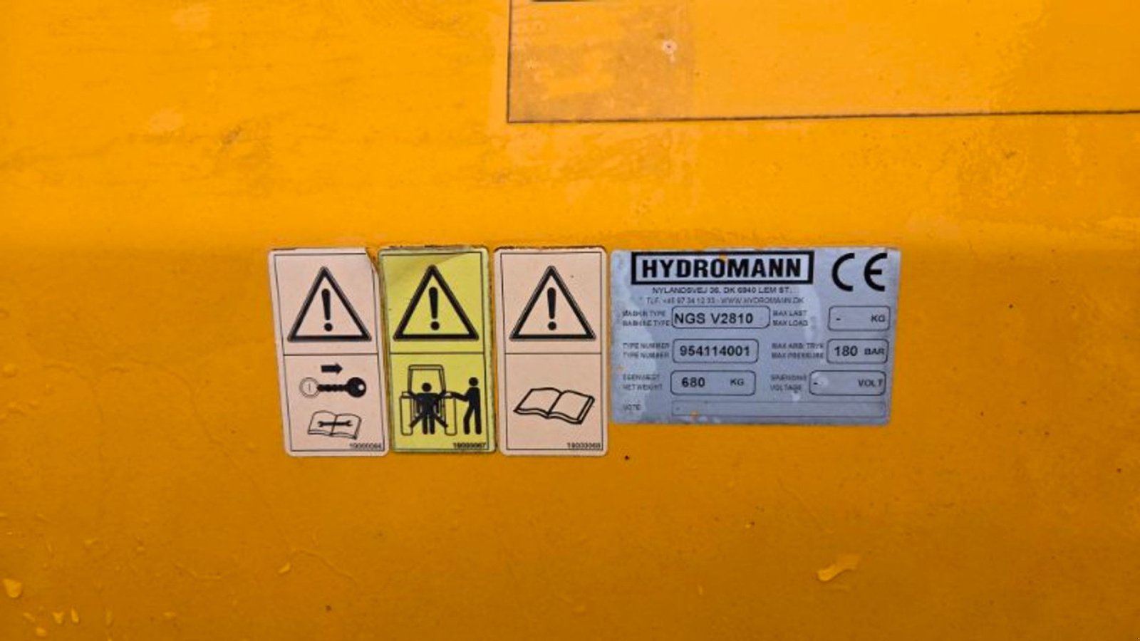 Schneeräumschild tip Sonstige NGS V2810 NGS V2810, Gebrauchtmaschine in Hjørring (Poză 6)