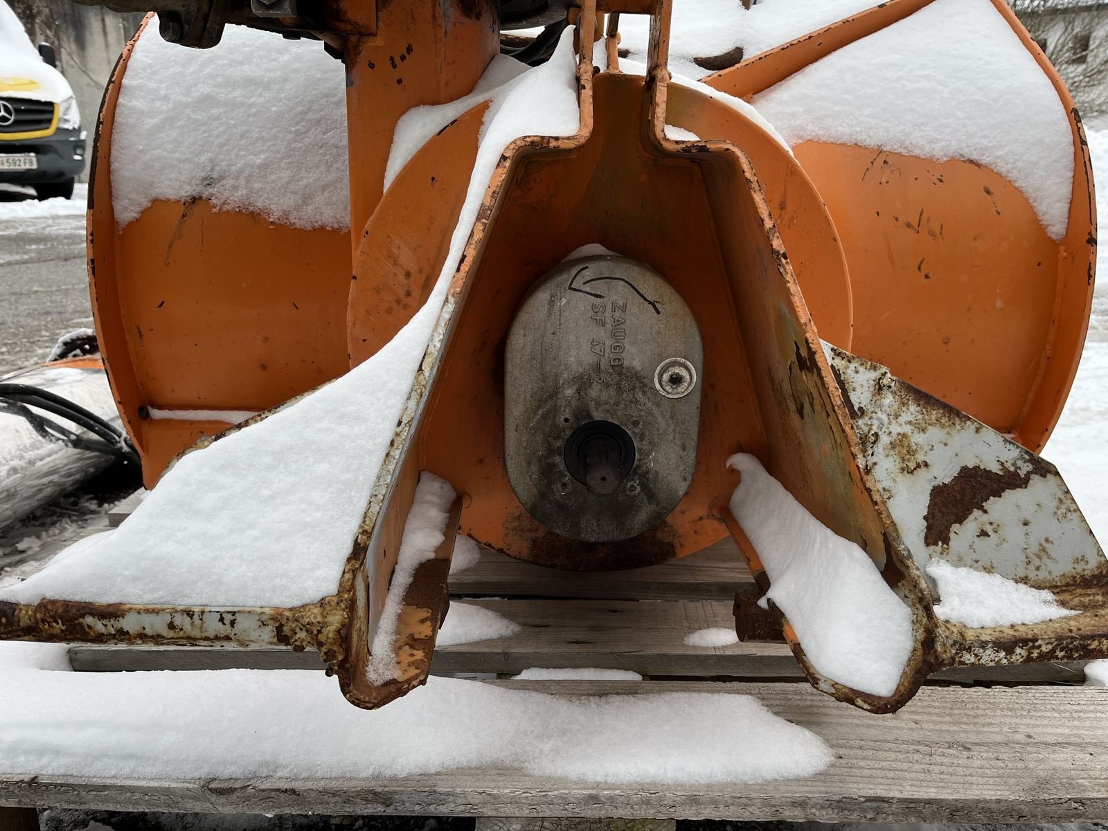 Schneeräumschild typu Sonstige Schneefräse 110cm, Gebrauchtmaschine v Bad Leonfelden (Obrázek 7)