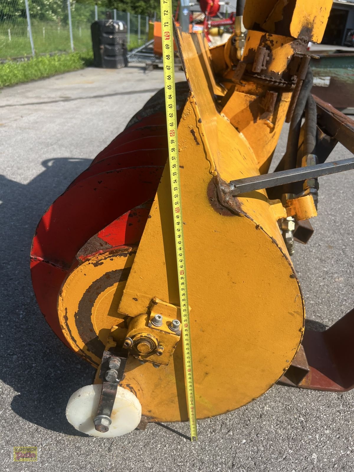 Schneeräumschild typu Sonstige Schneefräse zu Hoftrac 130 cm, Gebrauchtmaschine v Kötschach (Obrázek 9)