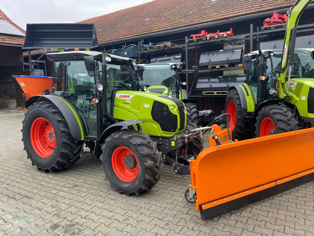 Schneeräumschild des Typs Sonstige Schneepflug AROS 2,70m; hydraulisch, einteilig, Dreipunktanbau, Räumschild, Neumaschine in Geiselhöring (Bild 3)