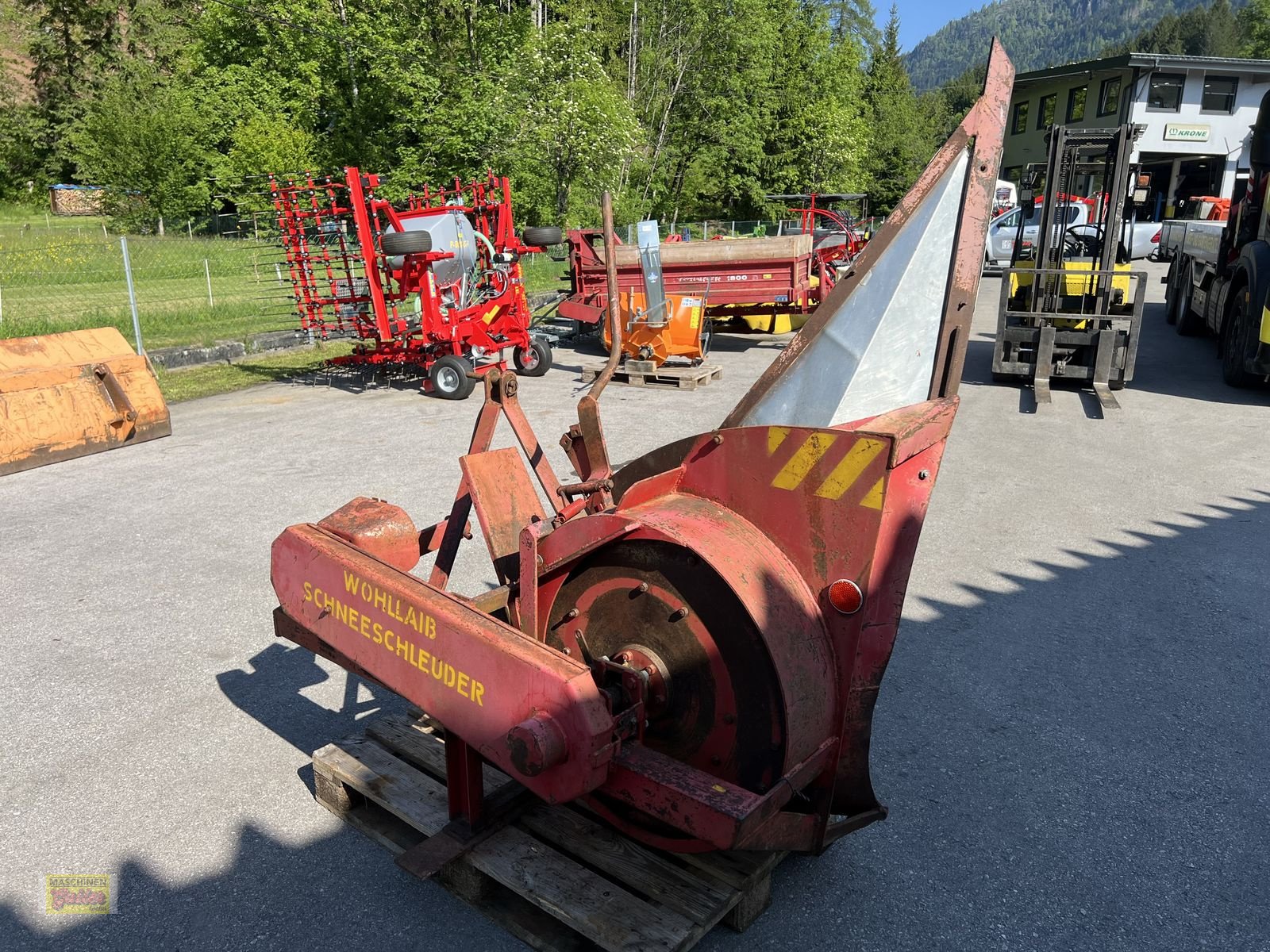 Schneeräumschild des Typs Sonstige Schneeschleuder Wohllaib, Gebrauchtmaschine in Kötschach (Bild 4)