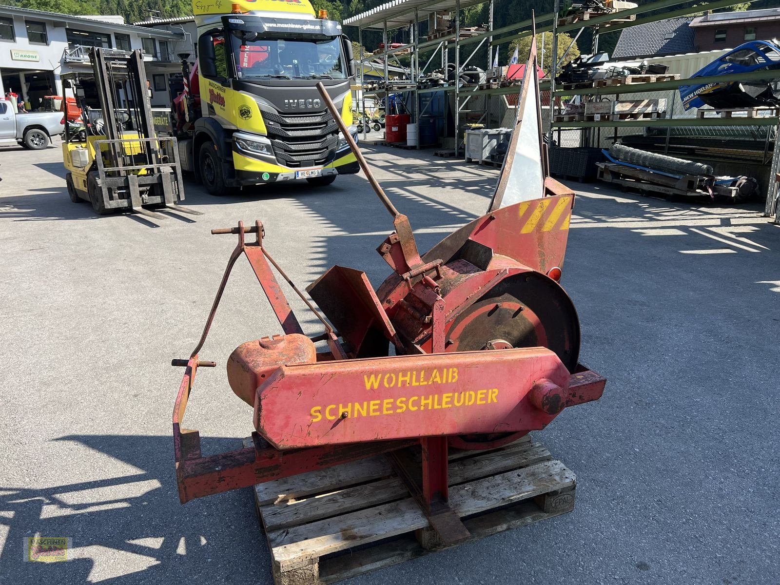 Schneeräumschild des Typs Sonstige Schneeschleuder Wohllaib, Gebrauchtmaschine in Kötschach (Bild 8)